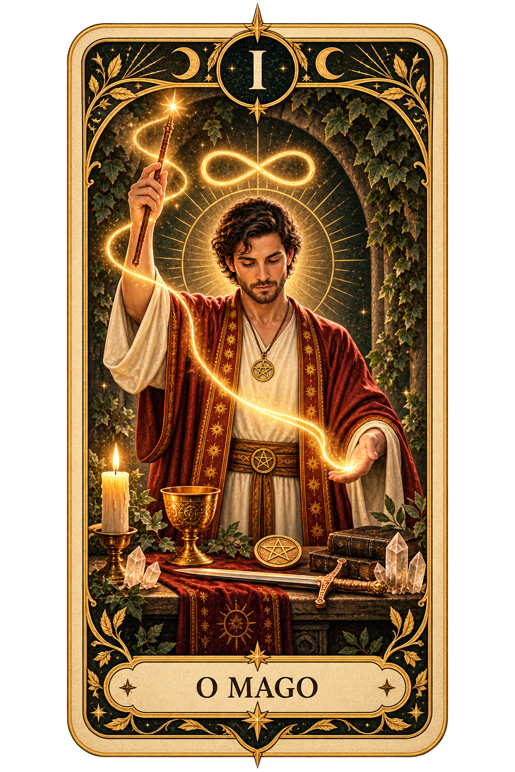 Carta de Tarô O Mago